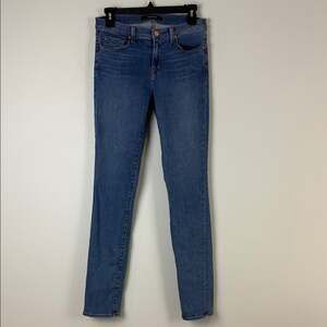 J Brand Women's Rail Skinny Jeans in Blue
